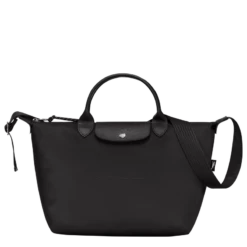 Longchamp Le Pliage Energy L Handbag Black - Recycled Canvas