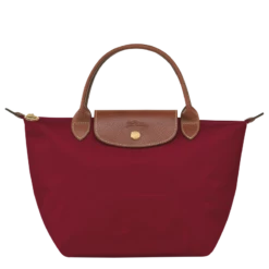 Longchamp Le Pliage Original S Handbag Red - Recycled Canvas
