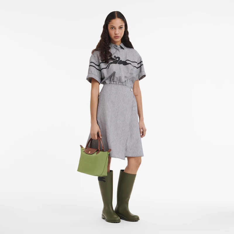 Longchamp Le Pliage Original S Handbag Lichen - Recycled Canvas - Image 2