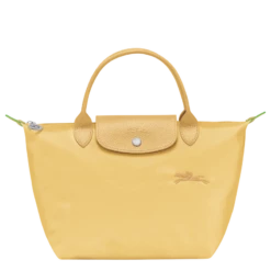 Longchamp Le Pliage Green S Handbag Wheat - Recycled Canvas