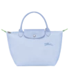 Longchamp Le Pliage Green S Handbag Sky Blue - Recycled Canvas