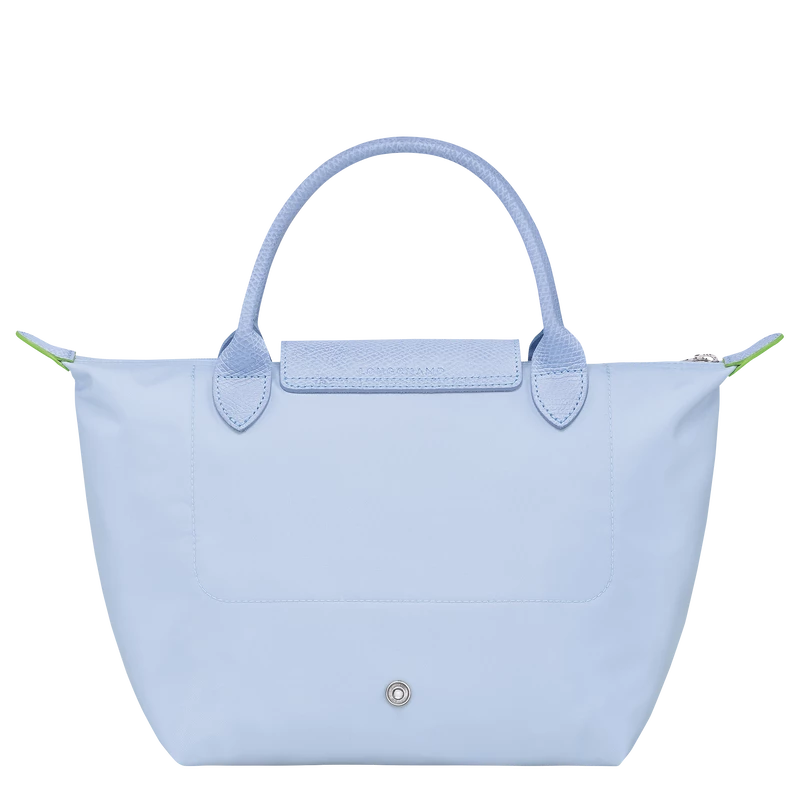 Longchamp Le Pliage Green S Handbag Sky Blue - Recycled Canvas - Image 4