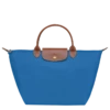 Longchamp Le Pliage Original M Handbag Cobalt - Recycled Canvas