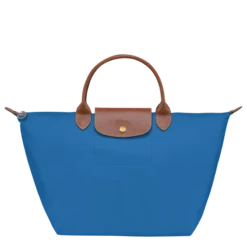 Longchamp Le Pliage Original M Handbag Cobalt - Recycled Canvas