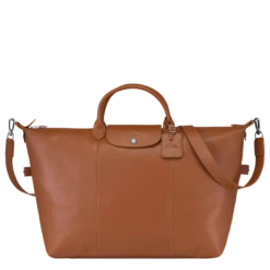 Longchamp Le Foulonné S Travel Bag Caramel - Leather