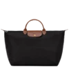 Longchamp Le Pliage Original S Travel Bag Black - Recycled Canvas