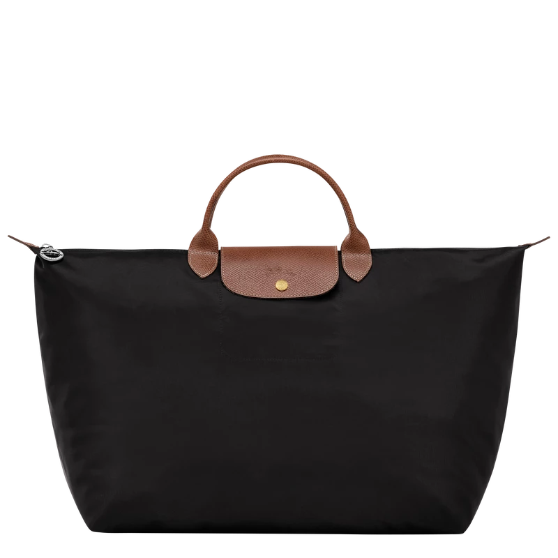 Longchamp Le Pliage Original S Travel Bag Black - Recycled Canvas