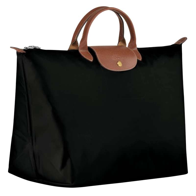 Longchamp Le Pliage Original S Travel Bag Black - Recycled Canvas - Image 3