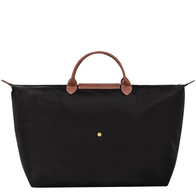 Longchamp Le Pliage Original S Travel Bag Black - Recycled Canvas - Image 4