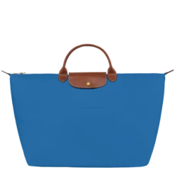 Longchamp Le Pliage Original S Travel Bag Cobalt - Recycled Canvas