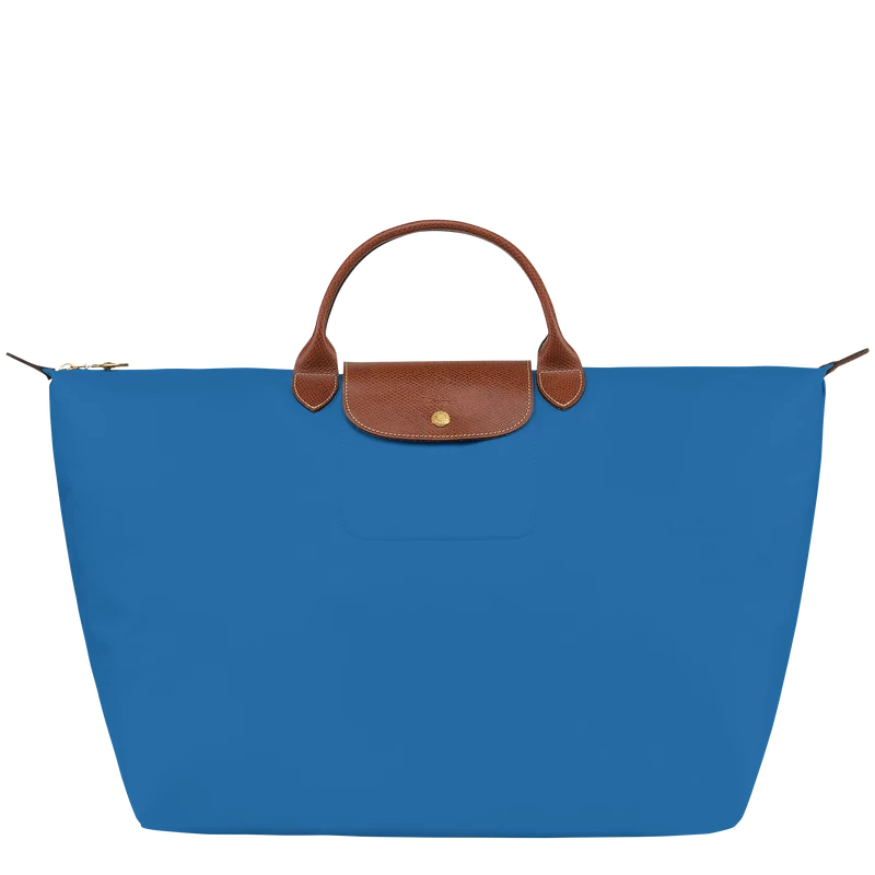Longchamp Le Pliage Original S Travel Bag Cobalt - Recycled Canvas