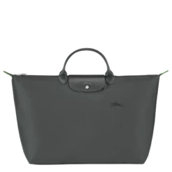 Longchamp Le Pliage Green S Travel Bag Graphite - Recycled Canvas