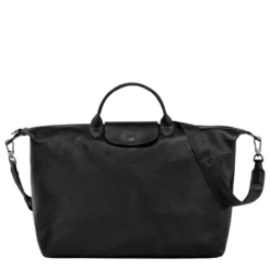 Longchamp Le Pliage Xtra S Travel Bag Black - Leather