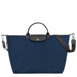 Longchamp Le Pliage Energy S Travel Bag Navy - Recycled Canvas