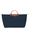 Longchamp Le Pliage Original M Travel Bag Navy - Recycled Canvas