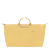 Longchamp Le Pliage Green M Travel Bag Wheat - Recycled Canvas