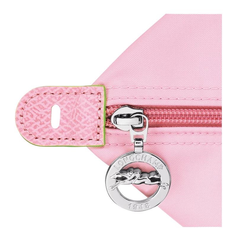 Longchamp Le Pliage Green M Travel Bag Pink - Recycled Canvas - Image 4