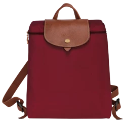 Longchamp Le Pliage Original Backpack Red - Recycled Canvas