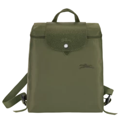Longchamp Le Pliage Green Backpack Forest - Recycled Canvas