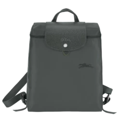 Longchamp Le Pliage Green Backpack Graphite - Recycled Canvas