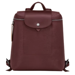 Longchamp Le Pliage City M Backpack Plum - Canvas