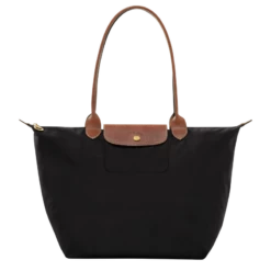 Longchamp Le Pliage Original L Tote Bag Black - Recycled Canvas