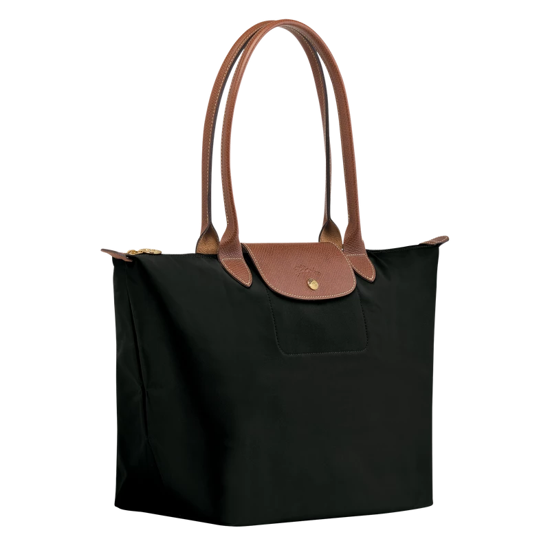 Longchamp Le Pliage Original L Tote Bag Black - Recycled Canvas - Image 3
