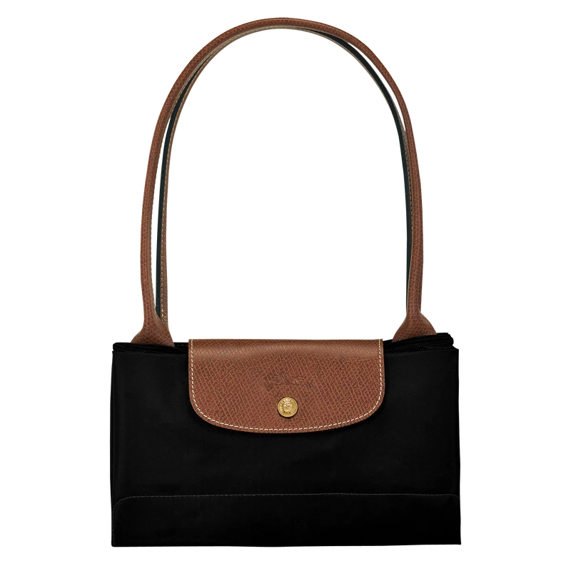 Longchamp Le Pliage Original L Tote Bag Black - Recycled Canvas - Image 5