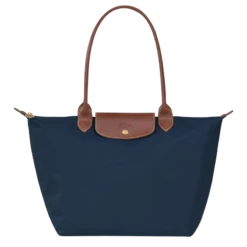 Longchamp Le Pliage Original L Tote Bag Navy - Recycled Canvas