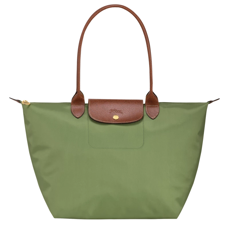 Longchamp Le Pliage Original L Tote Bag Lichen - Recycled Canvas