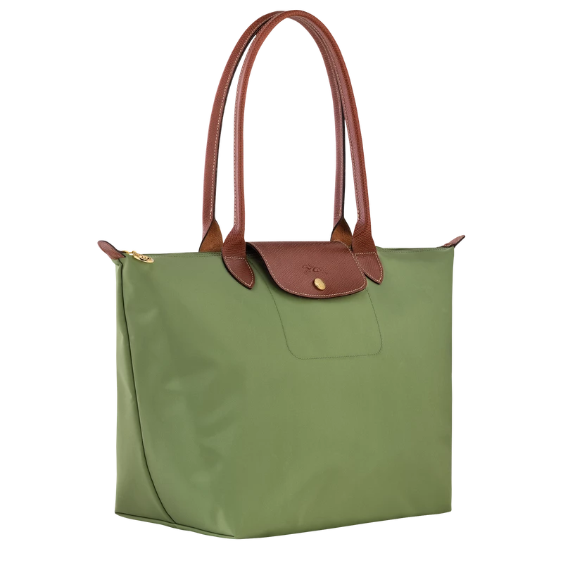 Longchamp Le Pliage Original L Tote Bag Lichen - Recycled Canvas - Image 3