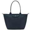 Longchamp Le Pliage City L Tote Bag Navy - Canvas