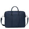 Longchamp Le Foulonné M Briefcase Navy - Leather