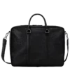 Longchamp Le Foulonné L Briefcase Black - Leather