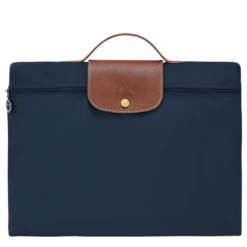 Longchamp Le Pliage Original S Briefcase Navy - Recycled Canvas