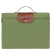 Longchamp Le Pliage Original S Briefcase Lichen - Recycled Canvas