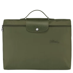 Longchamp Le Pliage Green S Briefcase Forest - Recycled Canvas