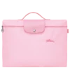Longchamp Le Pliage Green S Briefcase Pink - Recycled Canvas