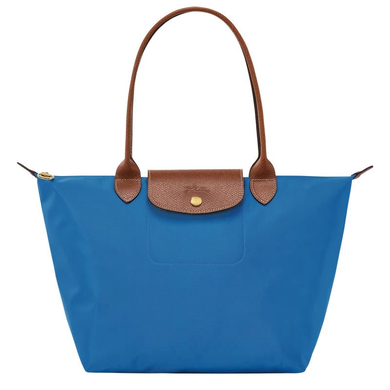 Longchamp Le Pliage Original M Tote Bag Cobalt - Recycled Canvas