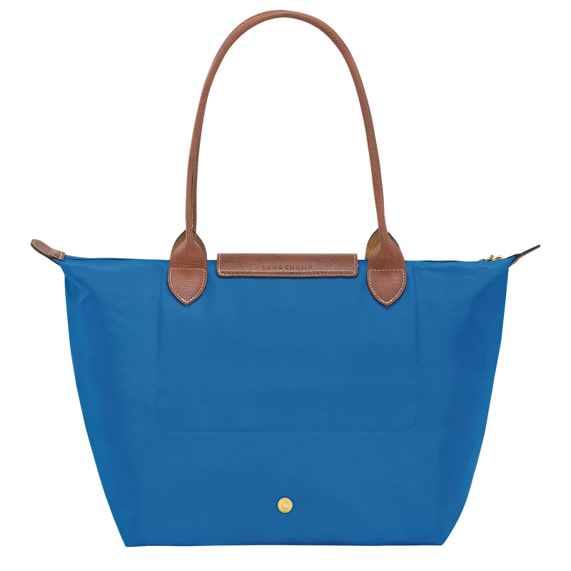 Longchamp Le Pliage Original M Tote Bag Cobalt - Recycled Canvas - Image 4