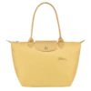 Longchamp Le Pliage Green M Tote Bag Wheat - Recycled Canvas