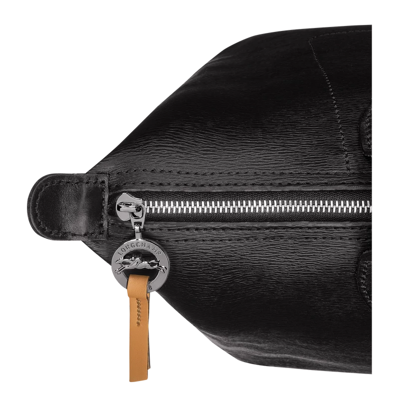 Longchamp Le Pliage City M Tote Bag Black - Canvas - Image 5