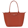 Longchamp Le Pliage City M Tote Bag Terracotta - Canvas
