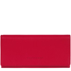 Longchamp Le Foulonné Continental Wallet Love - Leather