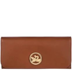 Longchamp Box-Trot Continental Wallet Cognac - Leather