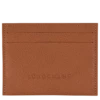 Longchamp Le Foulonné Cardholder Caramel - Leather