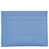 Longchamp Le Foulonné Cardholder Cloud Blue - Leather