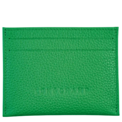 Longchamp Le Foulonné Cardholder Lawn - Leather