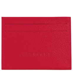 Longchamp Le Foulonné Cardholder Love - Leather