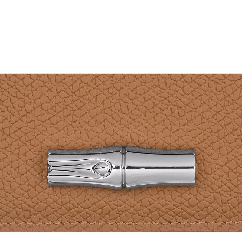 Longchamp Roseau Card Holder Natural - Leather - Image 3